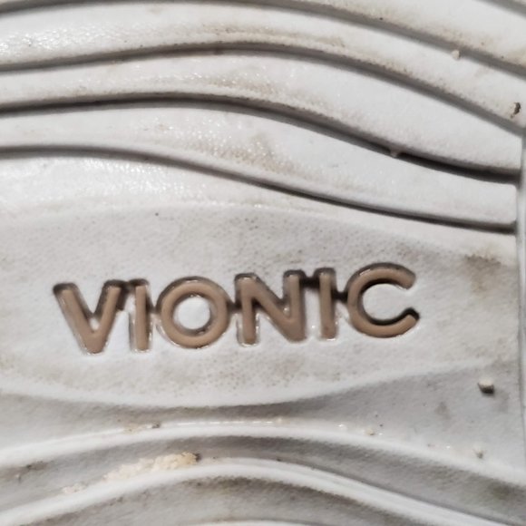 White Vionic Splendid Bobbi 3 Strap Sneakers, 10 - Picture 5 of 7